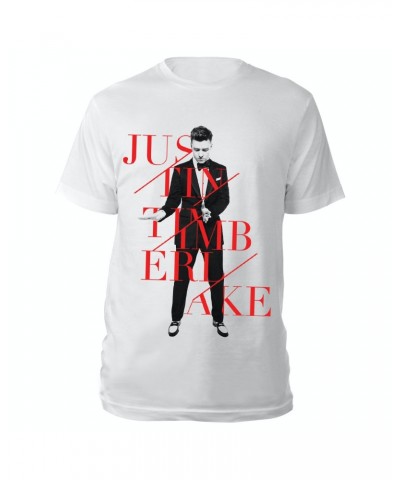 Justin Timberlake White London Tour Tee $6.96 Shirts