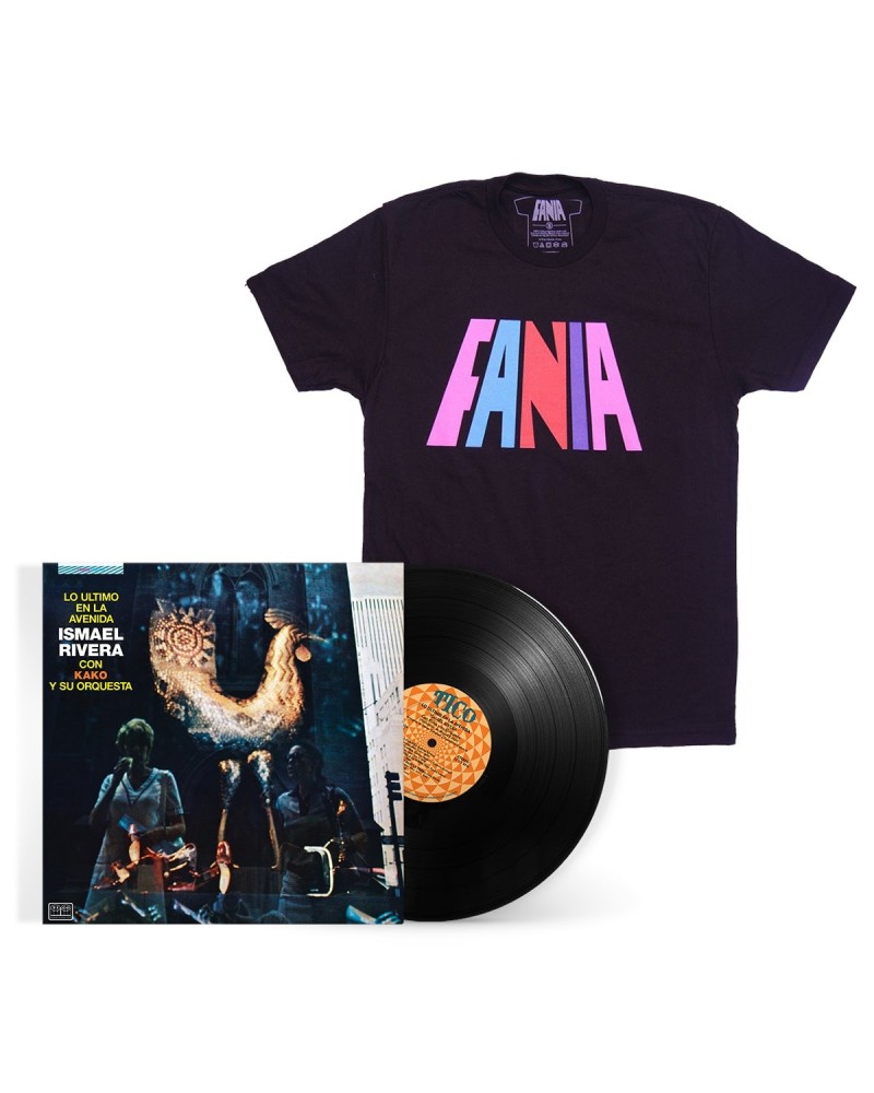 Ismael Rivera Lo Ultimo en la Avenida: Fania Bundle (180g LP + Fania T-Shirt) $6.97 Vinyl