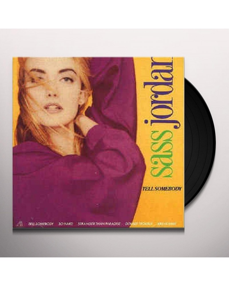 Sass Jordan TELL SOMEBODY (IMPORT) Vinyl Record $4.49 Vinyl