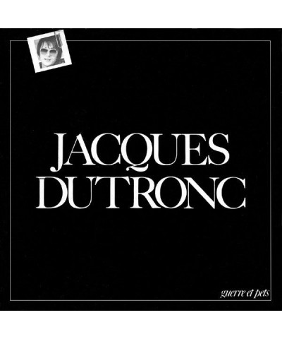 Jacques Dutronc Guerre et pets Vinyl Record $6.01 Vinyl