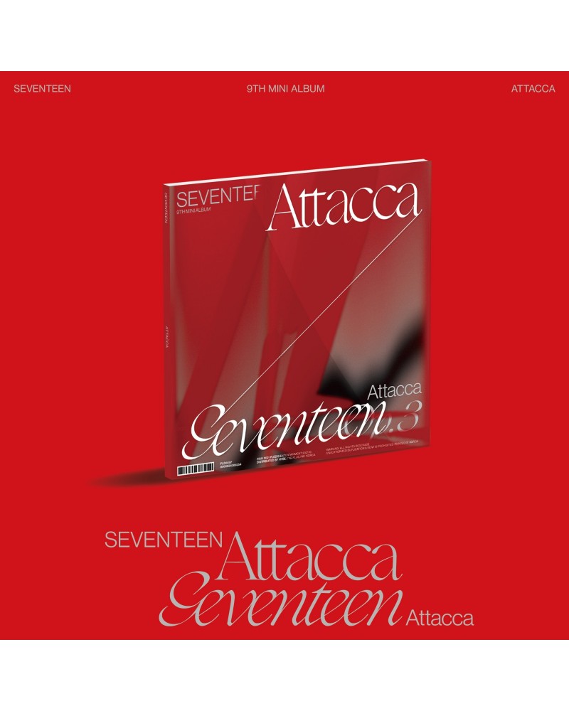 SEVENTEEN ATTACCA: 9TH MINI ALBUM (OP.3) CD $8.57 CD