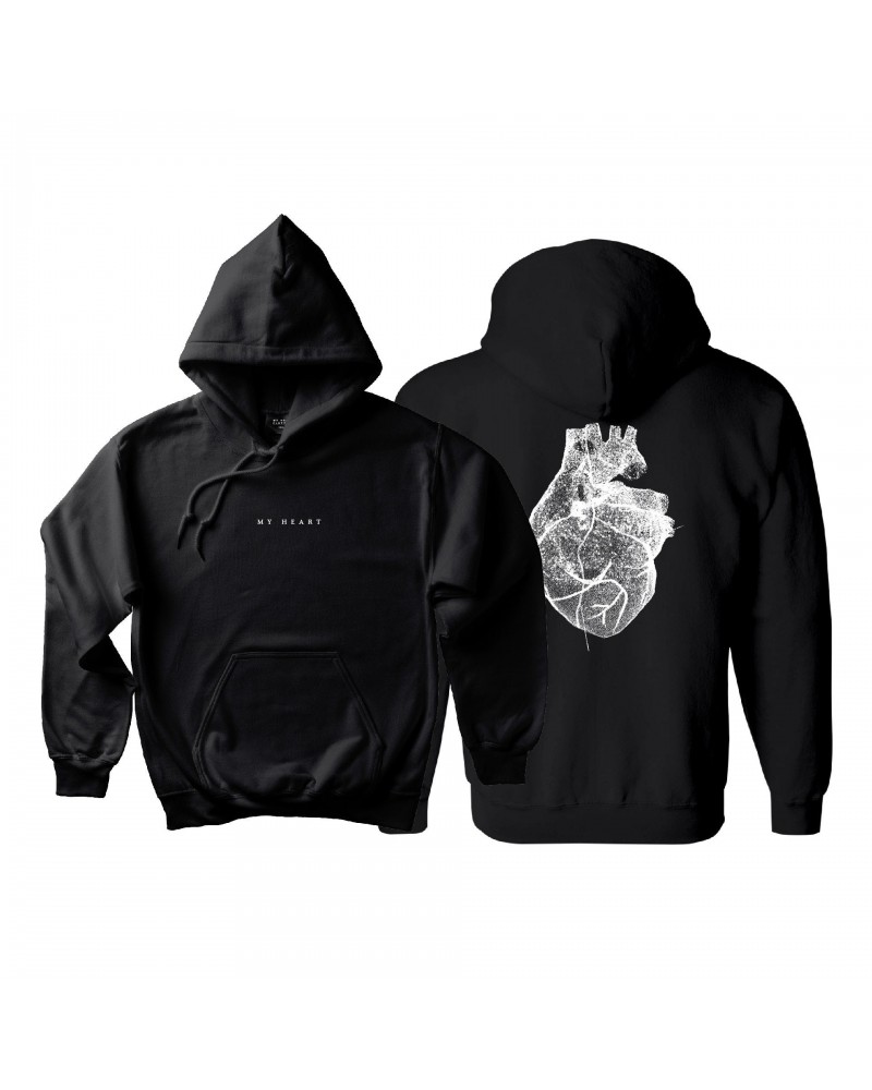 Nic Fanciulli Black Hoodie w/ large My Heart graphic $5.94 Sweatshirts