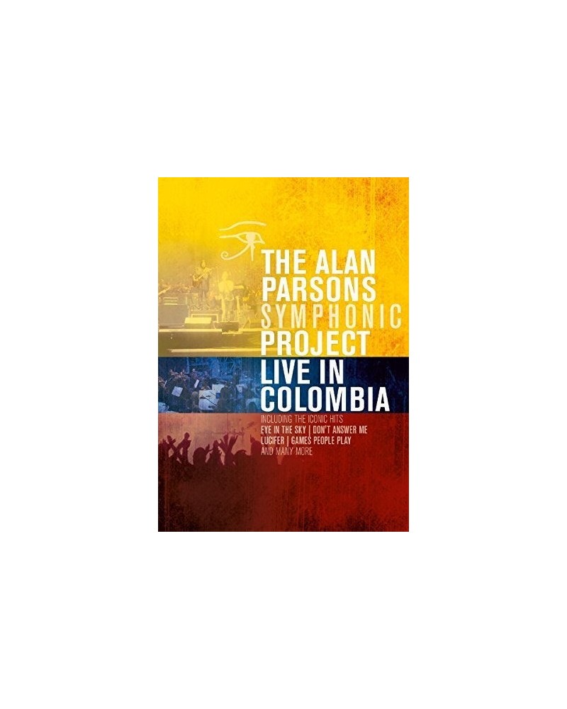 The Alan Parsons Symphonic Project LIVE IN COLOMBIA DVD $5.28 Videos