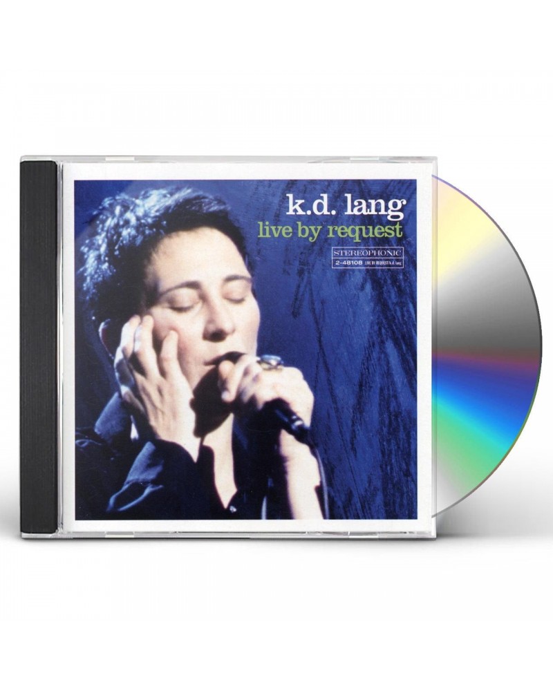 k.d. lang LIVE BY REQUEST CD $17.41 CD
