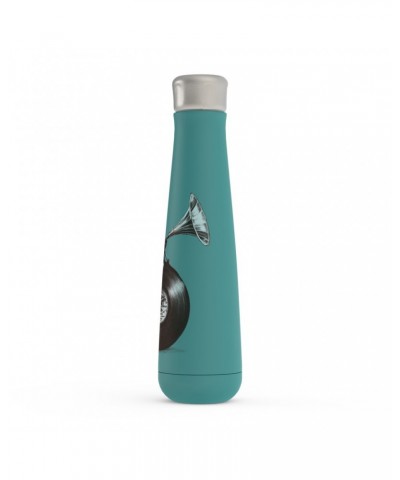 Music Life Water Bottle | Riding The Gramophone Water Bottle $5.77 Drinkware