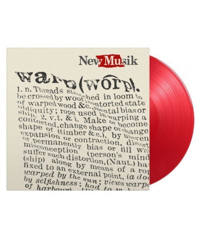 New Musik Warp (2LP/180G/TRANSLUCENT RED VINYL) Vinyl Record $10.49 Vinyl