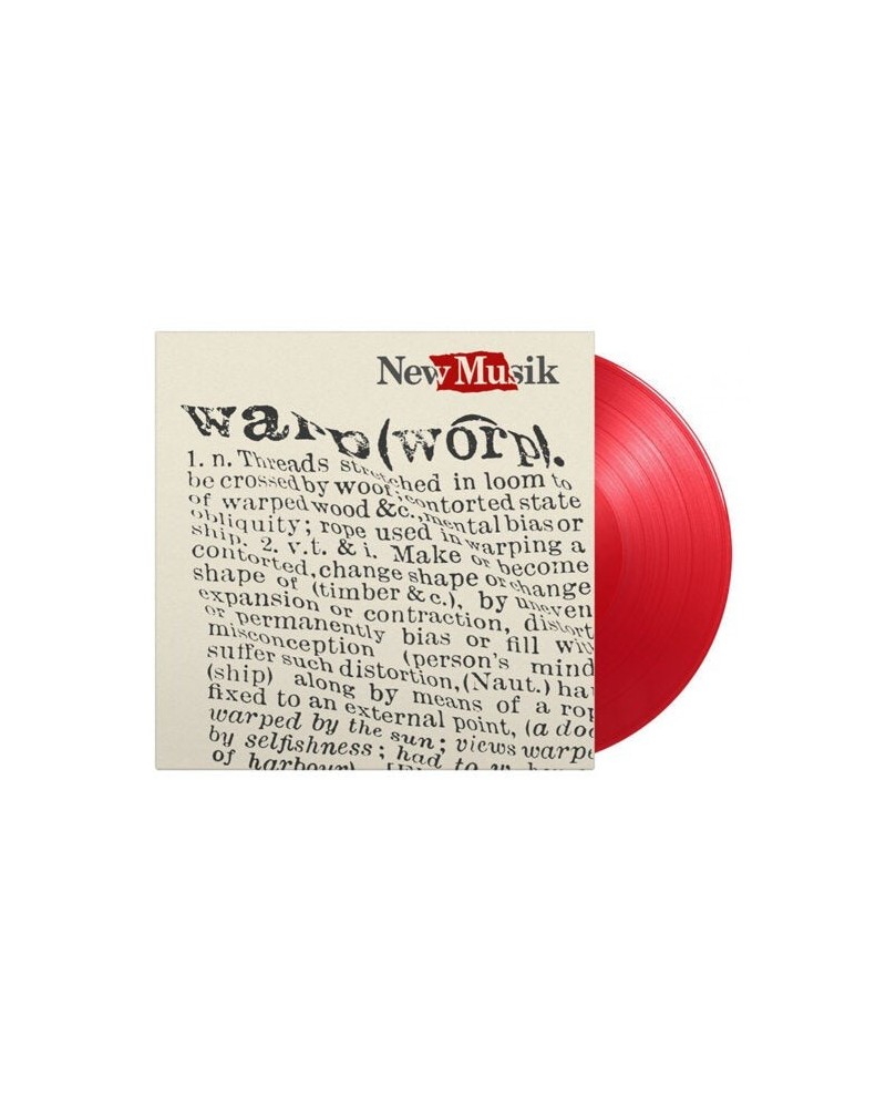 New Musik Warp (2LP/180G/TRANSLUCENT RED VINYL) Vinyl Record $10.49 Vinyl