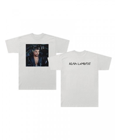 Adam Lambert High Drama Photo T-Shirt White $14.21 Shirts