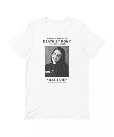 DeathbyRomy Obituary T-Shirt $9.99 Shirts