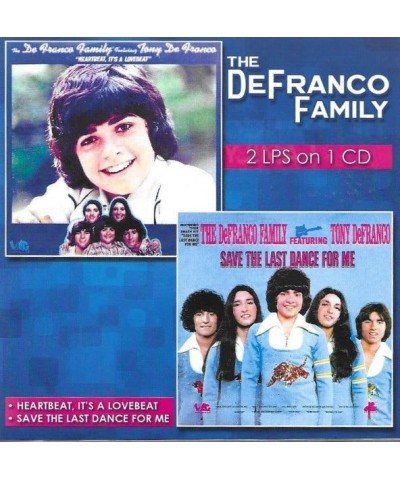 The DeFranco Family Heartbeat It's A Lovebeat / Save The L CD $14.85 CD