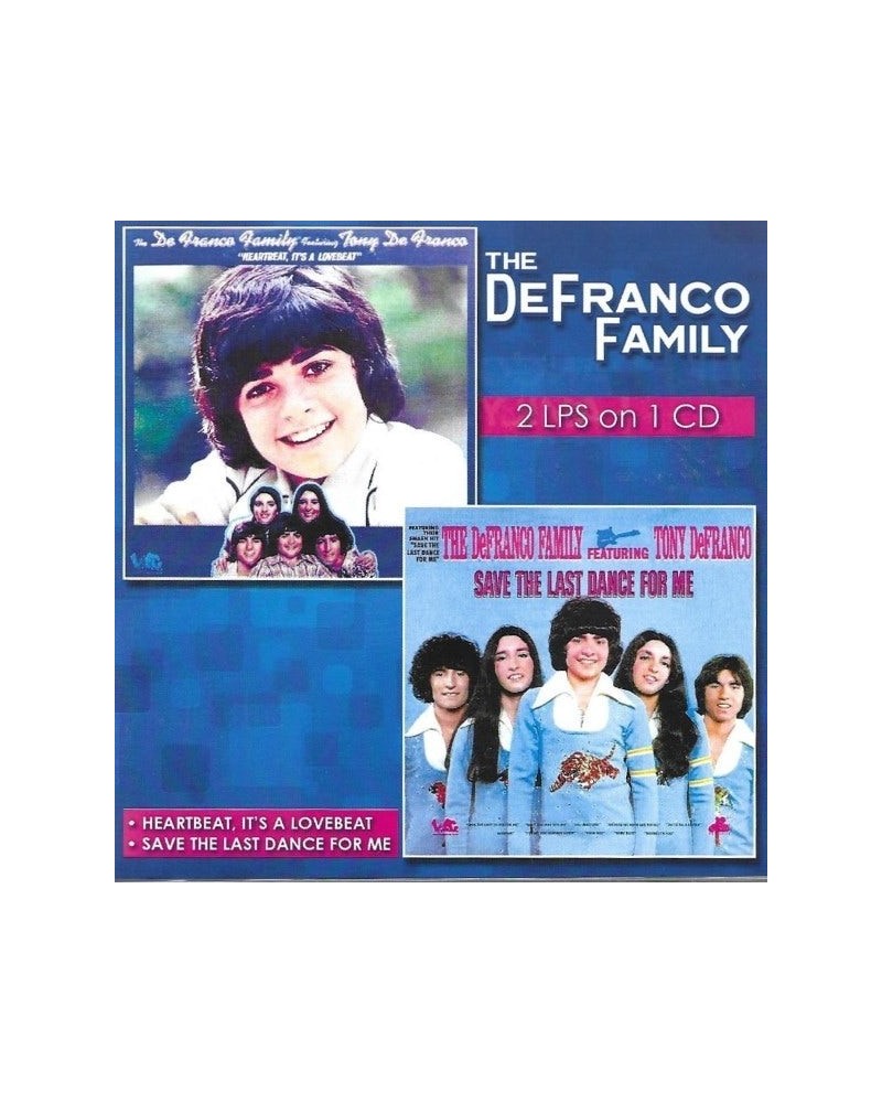 The DeFranco Family Heartbeat It's A Lovebeat / Save The L CD $14.85 CD