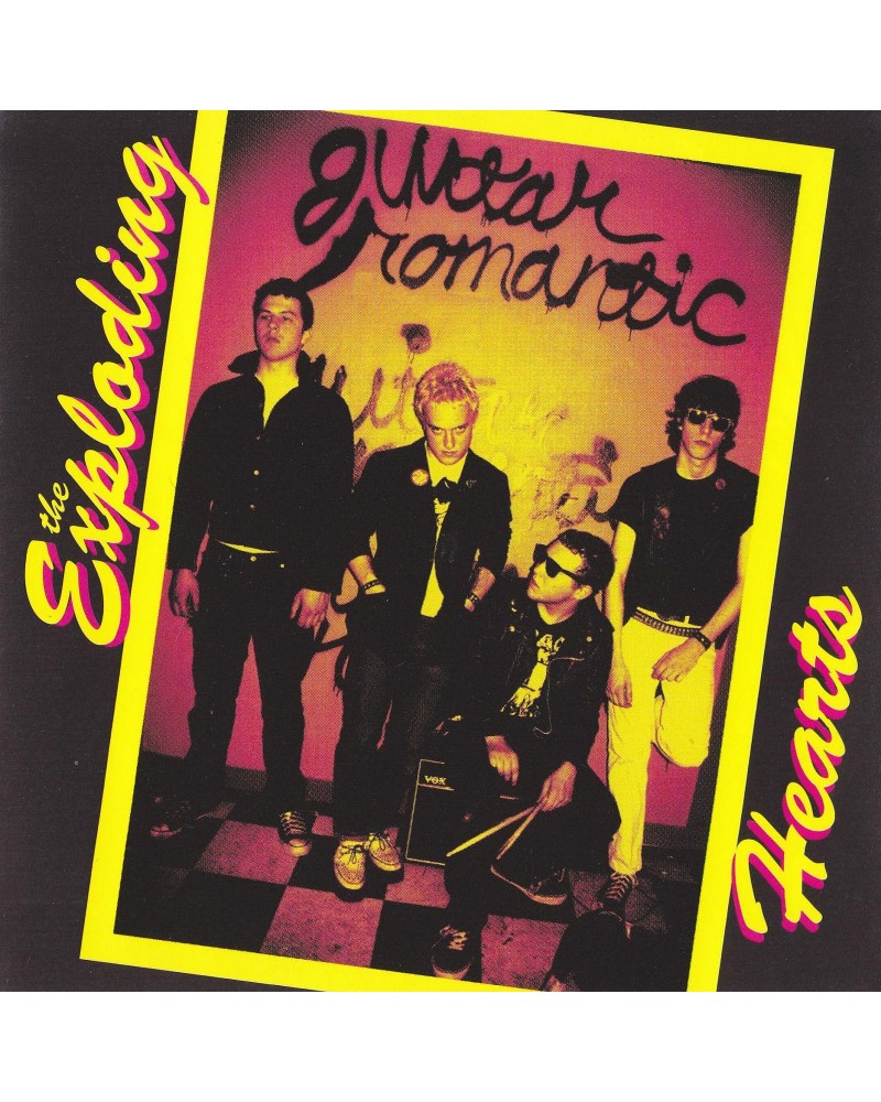 The Exploding Hearts Guitar Romantic Vinyl Record $6.00 Vinyl