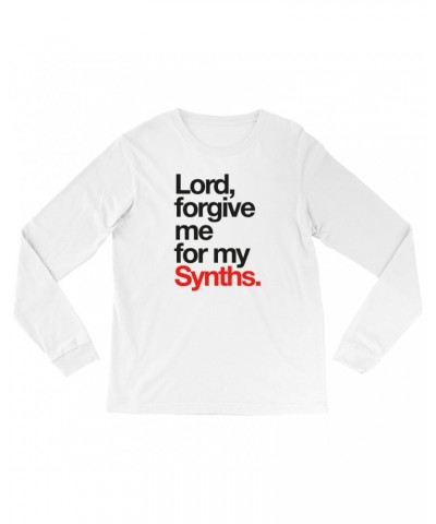 Music Life Long Sleeve Shirt | Forgive Me For My Synths Shirt $5.30 Shirts