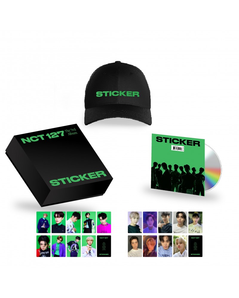 NCT 127 'STICKER' Dad Hat Deluxe Box $8.98 Hats