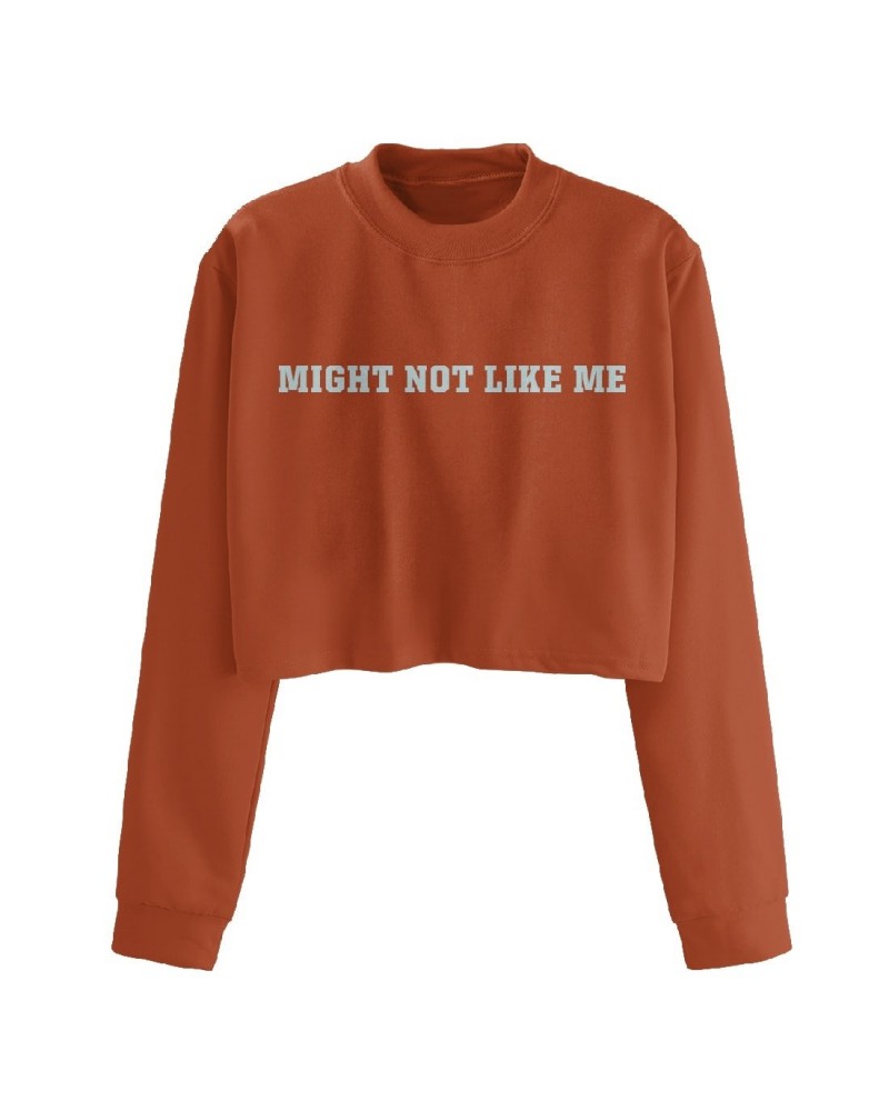 Brynn Elliott Might Not Like Me Crop Top Crewneck $7.35 Sweatshirts