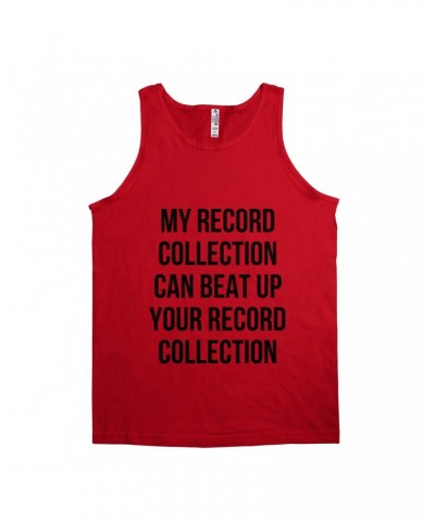 Music Life Unisex Tank Top | Record Collection Bully Shirt $7.58 Shirts