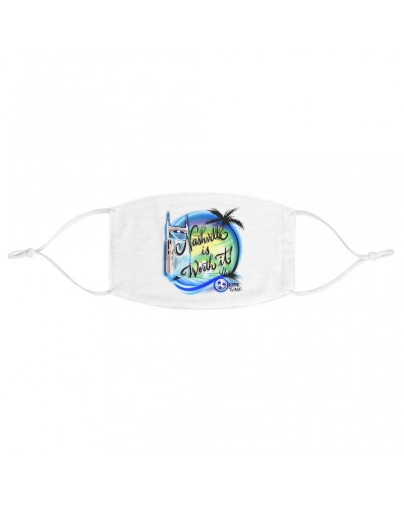 Eddie Island Face Mask - Nashville Is Worth It! $18.91 Accessories