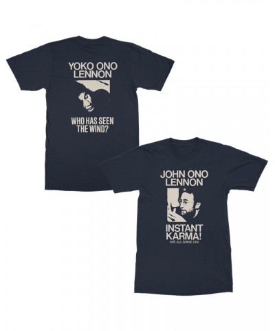 John Lennon JOL + YOL Instant Karma T-Shirt $6.74 Shirts