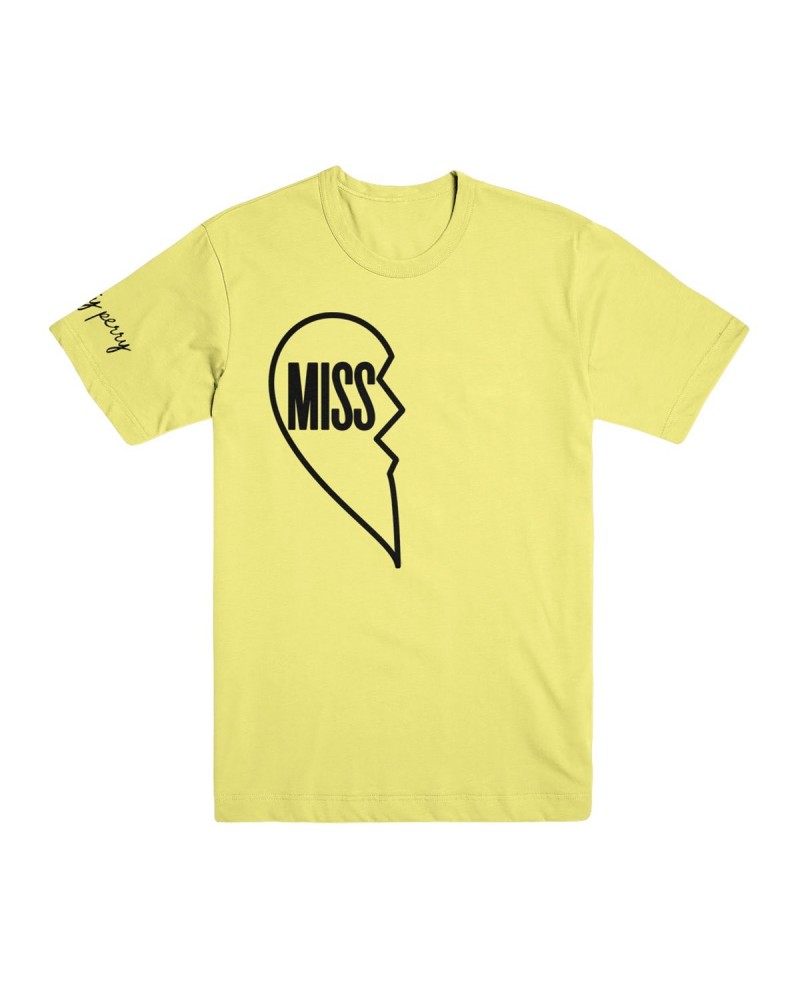 Katy Perry Miss You Yellow T-Shirt - "Miss" $6.12 Shirts