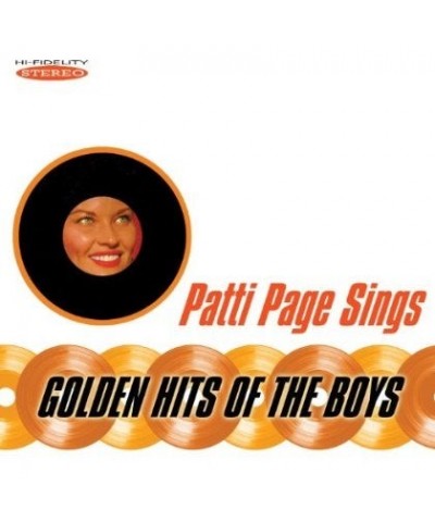 Patti Page SINGS GOLDEN HITS OF THE BOYS CD $16.18 CD