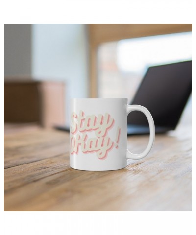 Eddie Island Classic Mug - Stay Okay! $8.80 Drinkware