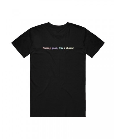Surfaces Feeling Good Embroidered Tee - Black $6.23 Shirts