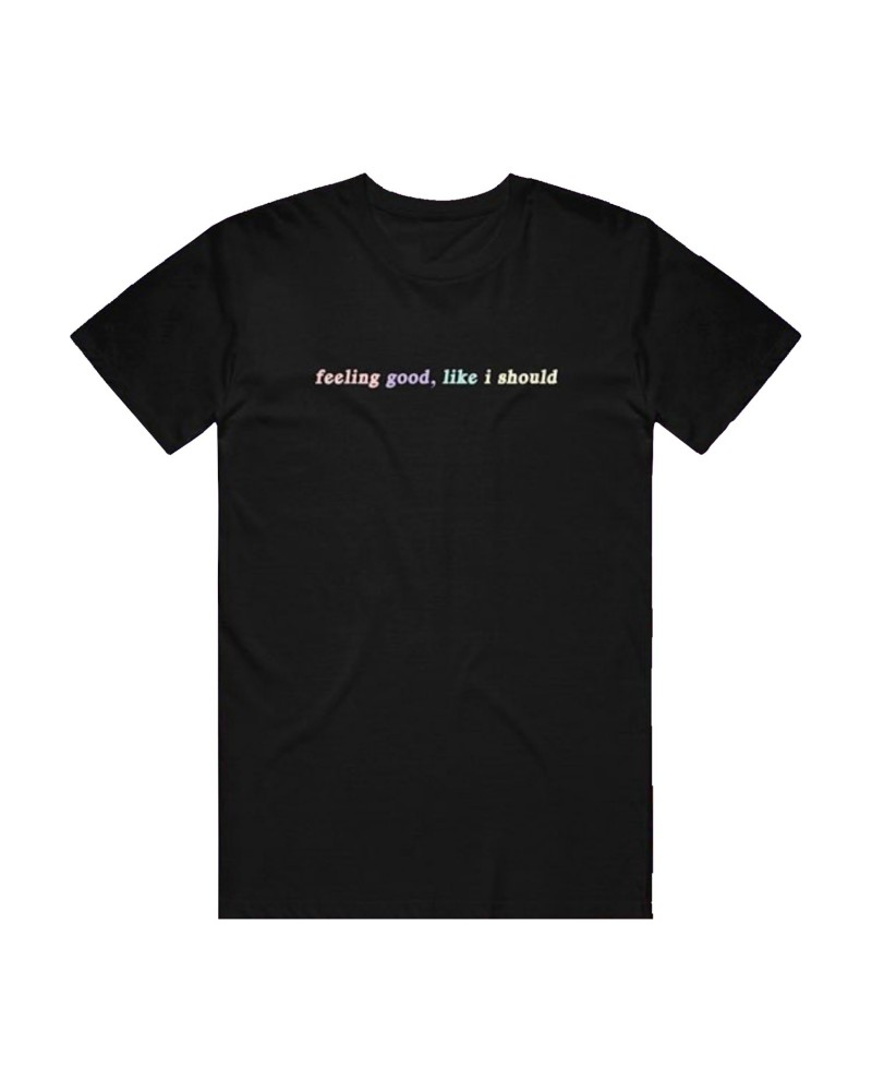 Surfaces Feeling Good Embroidered Tee - Black $6.23 Shirts