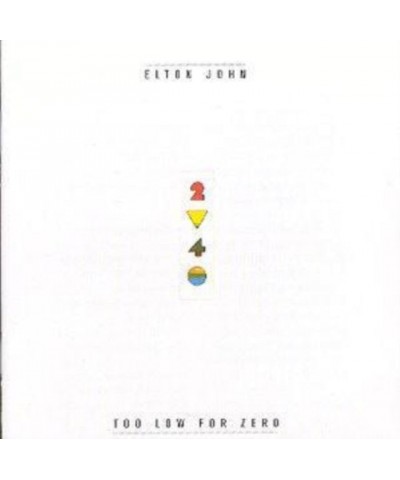 Elton John CD - Too Low For Zero $5.55 CD