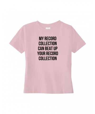 Music Life Toddler T-shirt | Record Collection Bully Toddler Tee $10.31 Shirts