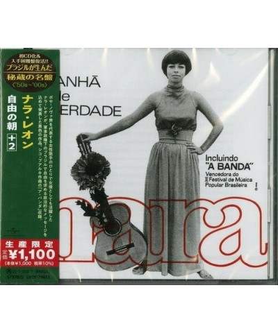 Nara Leão MANHA DE LIBERDADE CD $5.64 CD