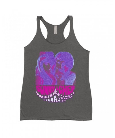 Sonny & Cher Ladies' Tank Top | Westbury Music Fair Psychedelic Flyer Shirt $7.60 Shirts