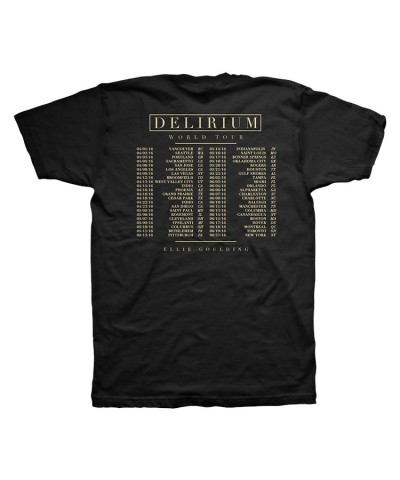 Ellie Goulding Crown N.A. Tour Tee $3.80 Shirts