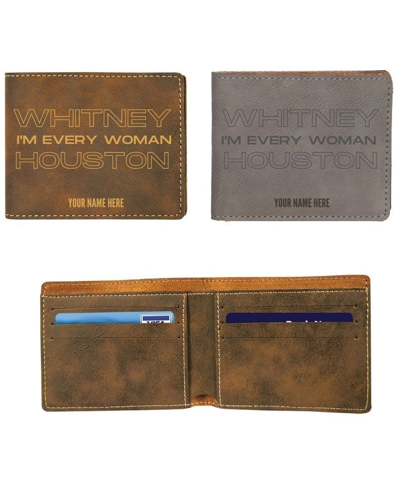 Whitney Houston I'm Every Woman Vegan Leather Wallet $26.50 Accessories