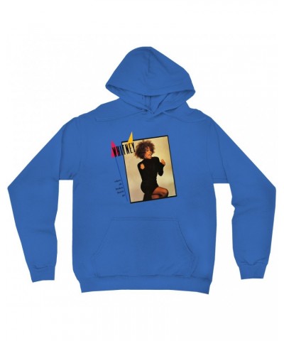 Whitney Houston Hoodie | Where Do Broken Hearts Go Album Cover Design Hoodie $9.35 Sweatshirts