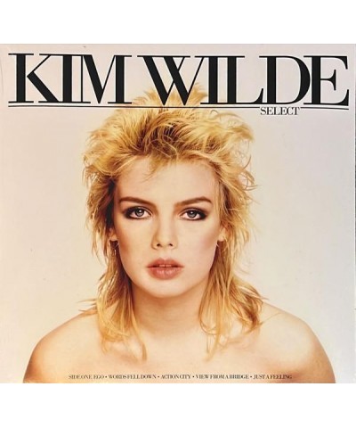 Kim Wilde Select (Clear W/ White Splatter) Vinyl Record $6.00 Vinyl