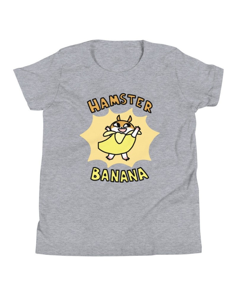 Parry Gripp Hamster Banana Youth Tee - Grey $6.04 Kids