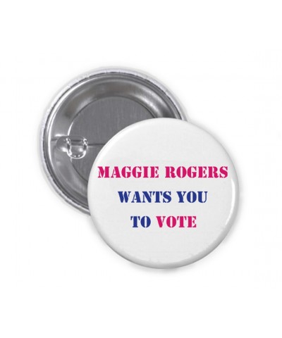 Maggie Rogers Wants You To Vote Button $14.93 Accessories