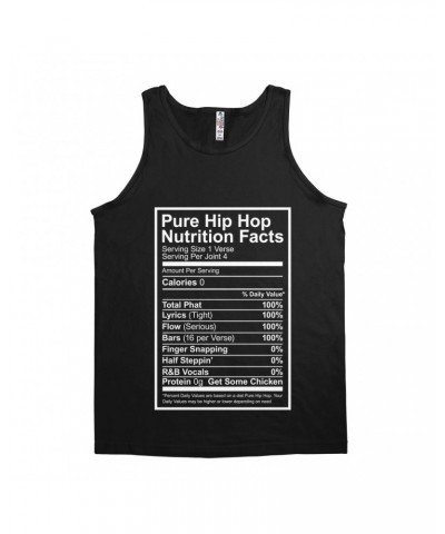 Music Life Unisex Tank Top | Hip Hop Nutrition Facts Shirt $4.62 Shirts