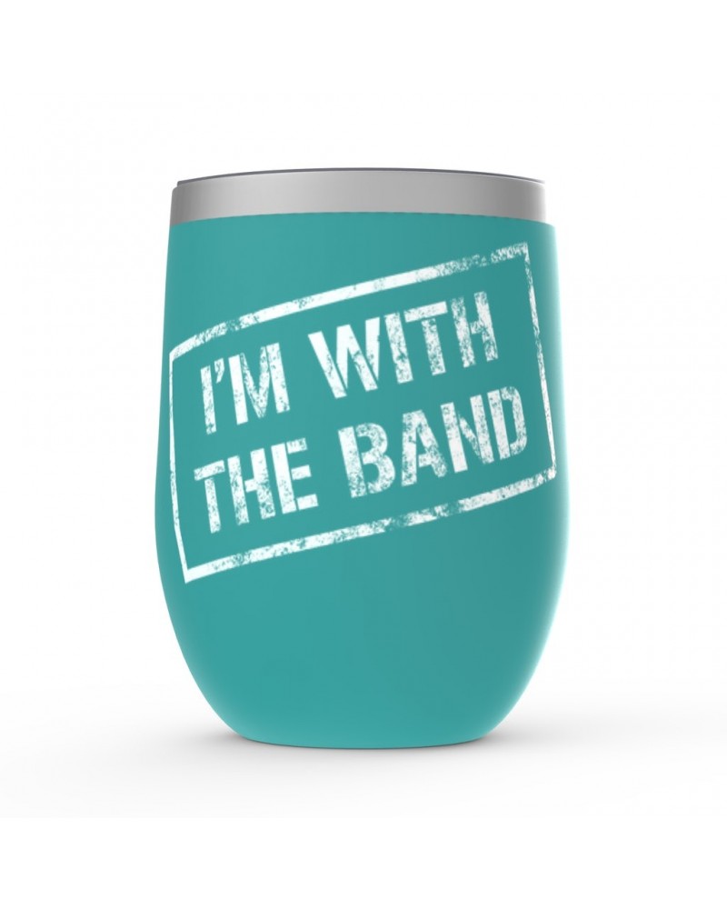 Music Life Wine Tumbler | I'm With The Band Stemless Wine $10.57 Drinkware