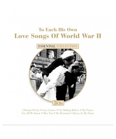 Love Songs Of World War II: To Each His Own / Var CD $8.43 CD