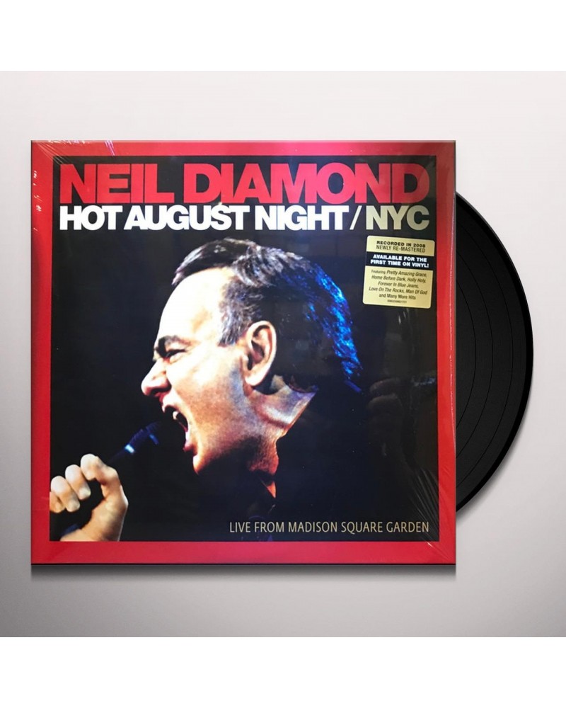 Neil Diamond Hot August Night/NYC Live From Madison Square Garden (2 LP) Vinyl Record $20.78 Vinyl