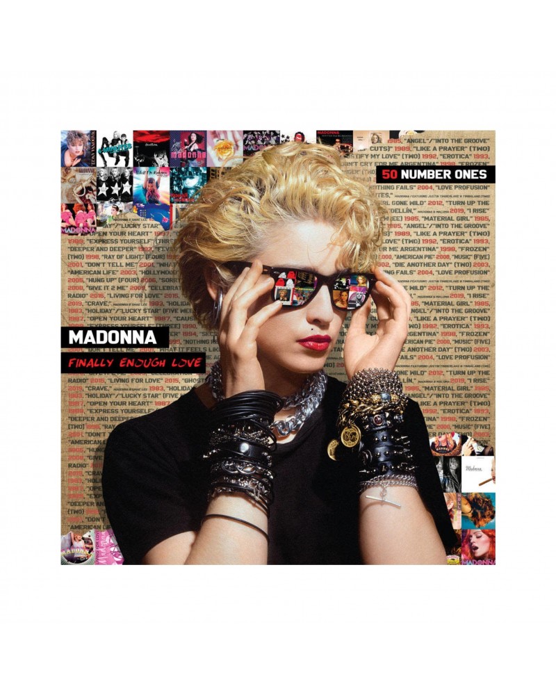 Madonna Finally Enough Love: Fifty Number Ones (Rainbow Edition) 6LP (Colored Vinyl) $6.62 Vinyl