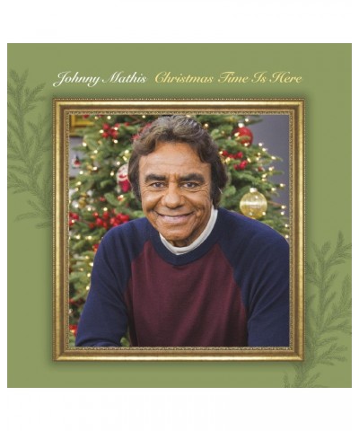 Johnny Mathis Christmas Time Is Here (Christmas Tree Green) Vinyl Record $5.67 Vinyl