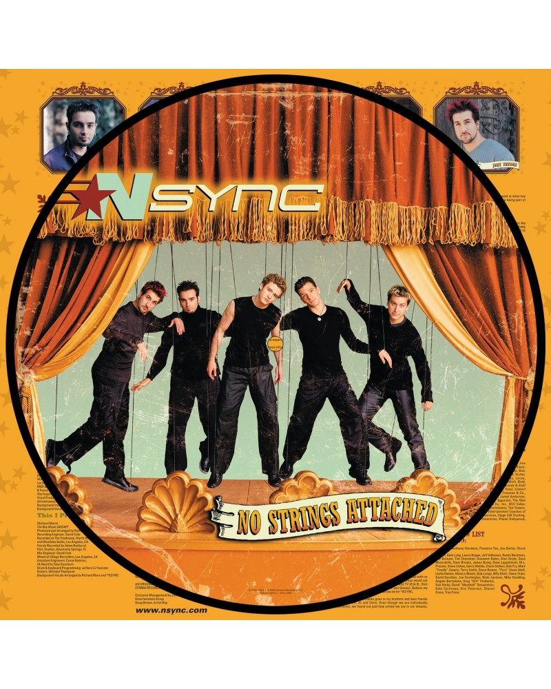 *NSYNC No Strings Attached (Picture Vinyl) Vinyl Record $10.65 Vinyl