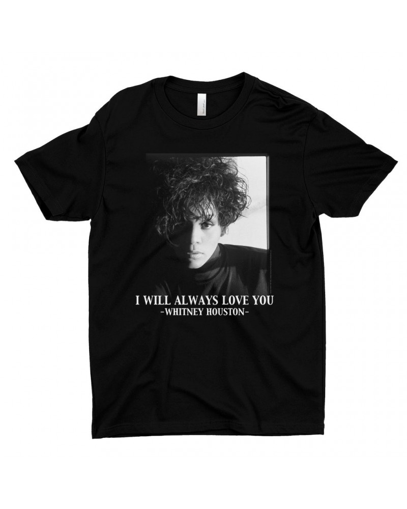 Whitney Houston T-Shirt | I Will Always Love You Album Photo Image Shirt $7.19 Shirts
