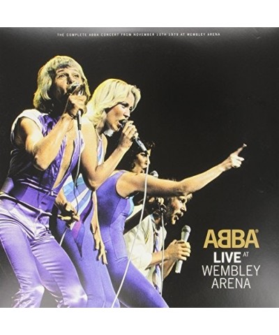 ABBA LIVE AT WEMBLEY Vinyl Record $7.95 Vinyl