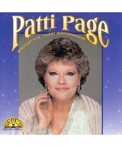 Patti Page Greatest Hits Finest Performances CD $15.83 CD