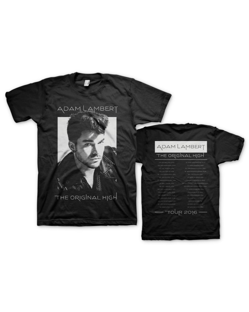 Adam Lambert 2016 TOUR WHITE OUT T-SHIRT $7.03 Shirts