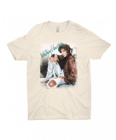 Whitney Houston T-Shirt | All The Man That I Need Single Photo Distressed Shirt $10.57 Shirts