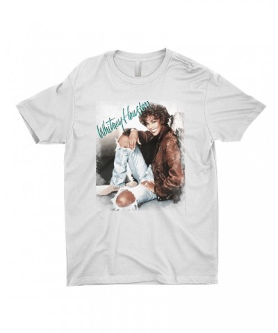 Whitney Houston T-Shirt | All The Man That I Need Single Photo Distressed Shirt $10.57 Shirts